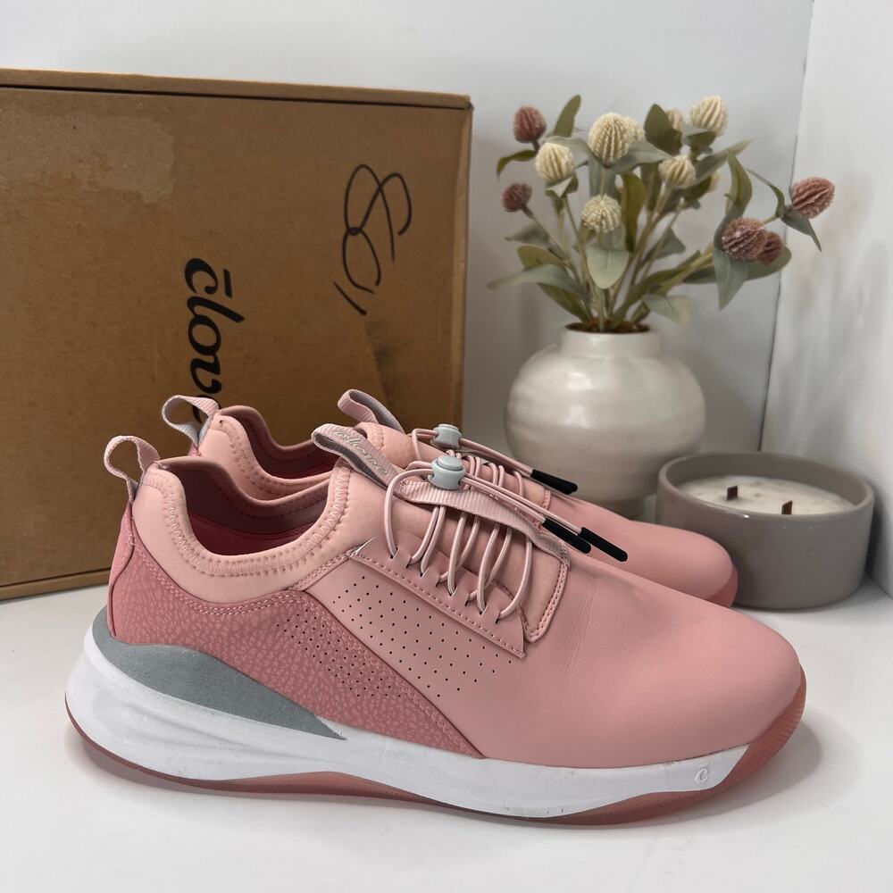 Clove Comfort Nursing/Healthcare Shoes Pink Up Sneakers Women W12/M10.5 Men